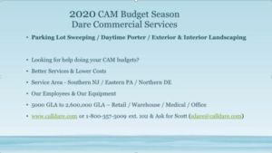 A slide giving a brief description of what Dare offers in regards to CAM.