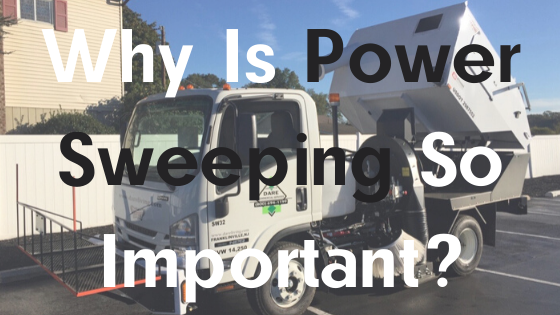 A Dare power sweeper with the text, "Why is power sweeping so important?"